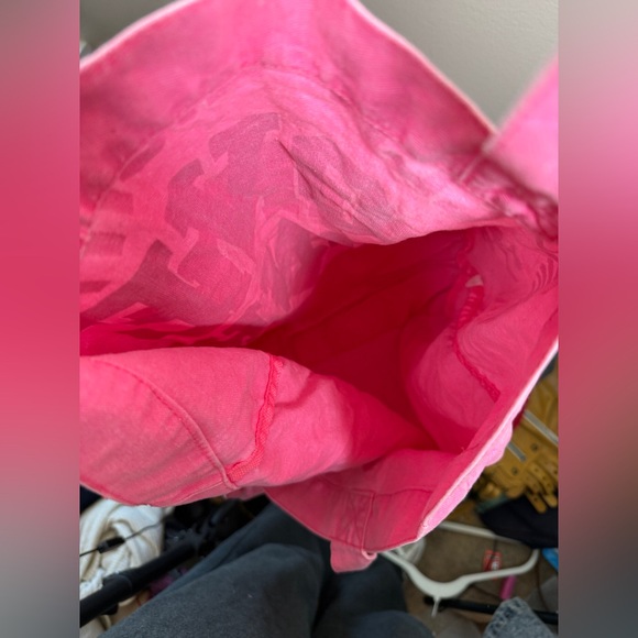 VS PINK Varsity Y2K Style Book Tote  Bag Gym Carryall Carry On - Picture 3 of 8